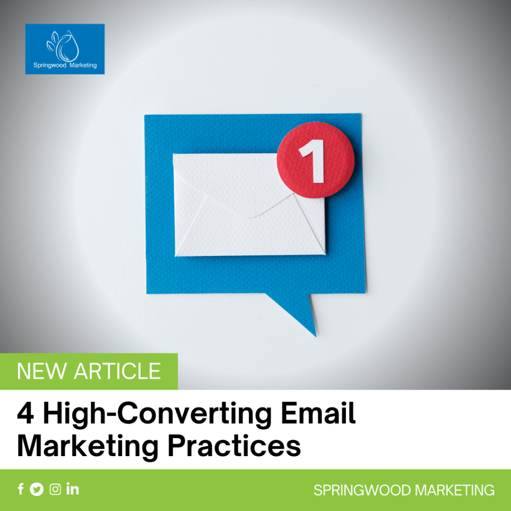 4 High-Converting Email Marketing Practices