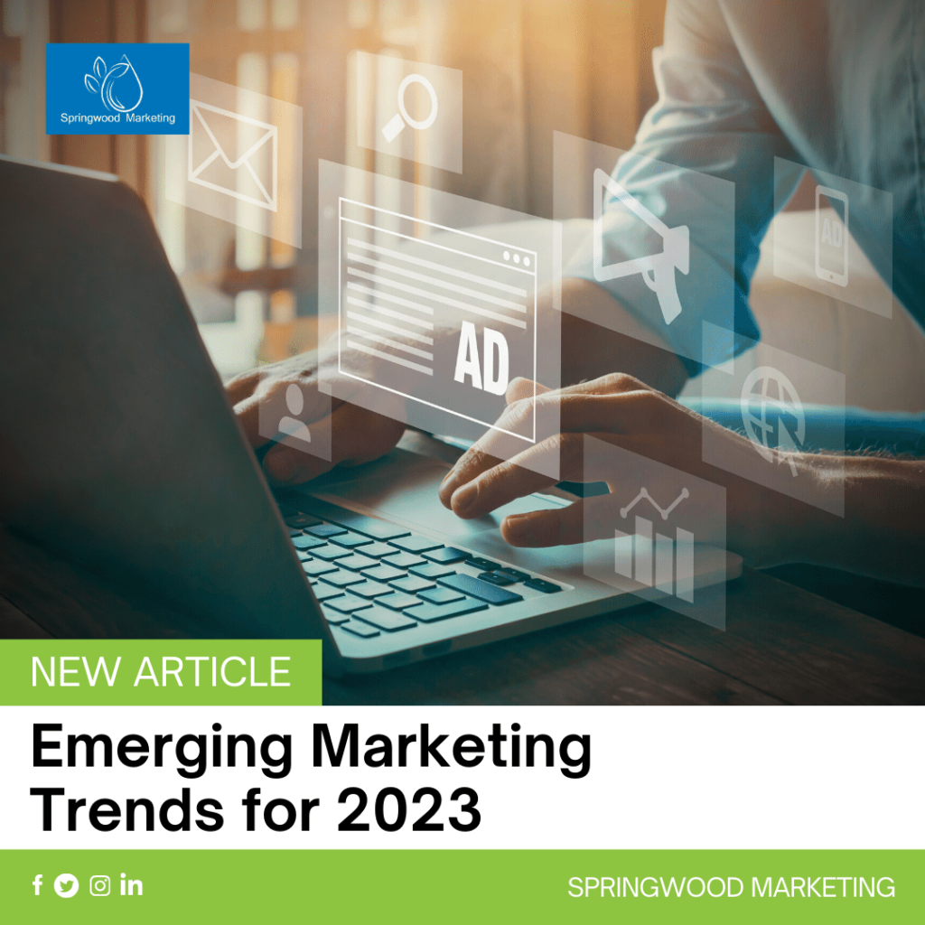 Emerging Marketing Trends for 2023