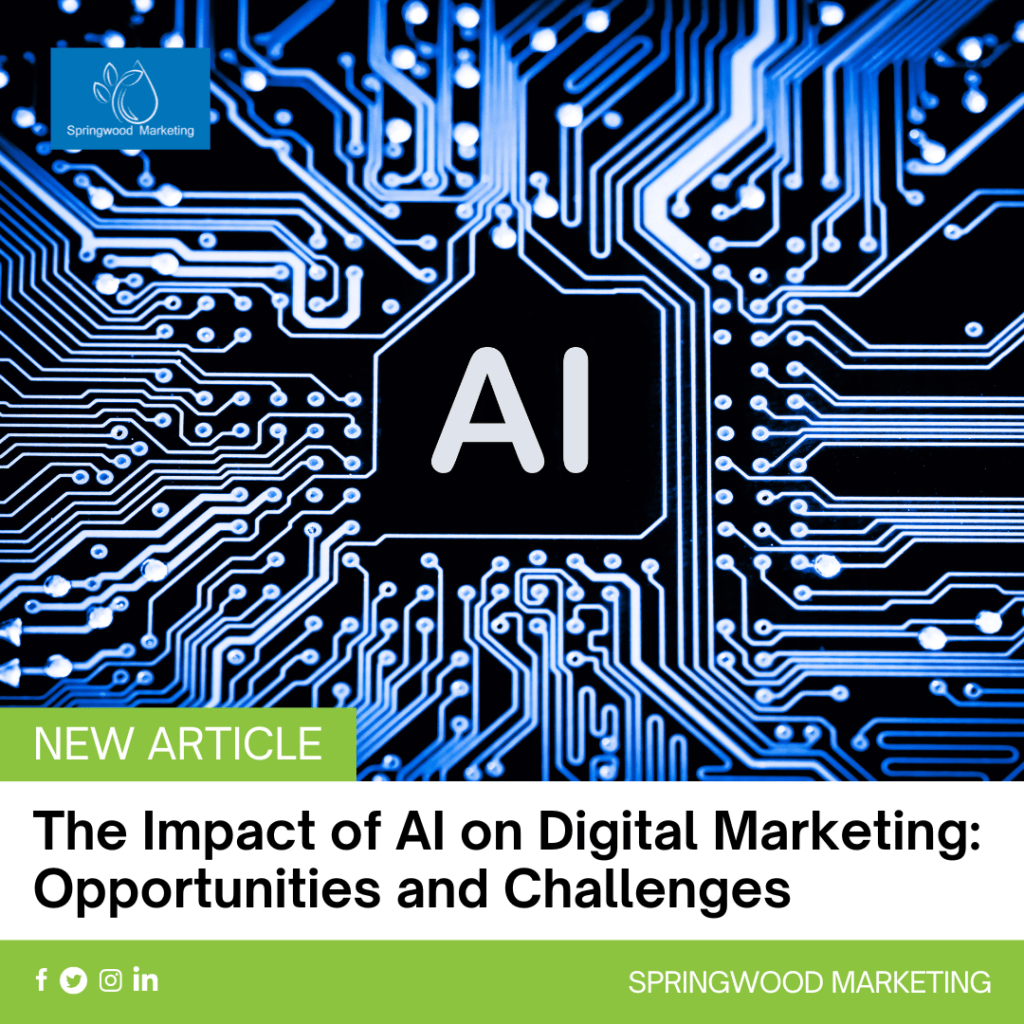 The Impact of AI on Digital Marketing: Opportunities and Challenges