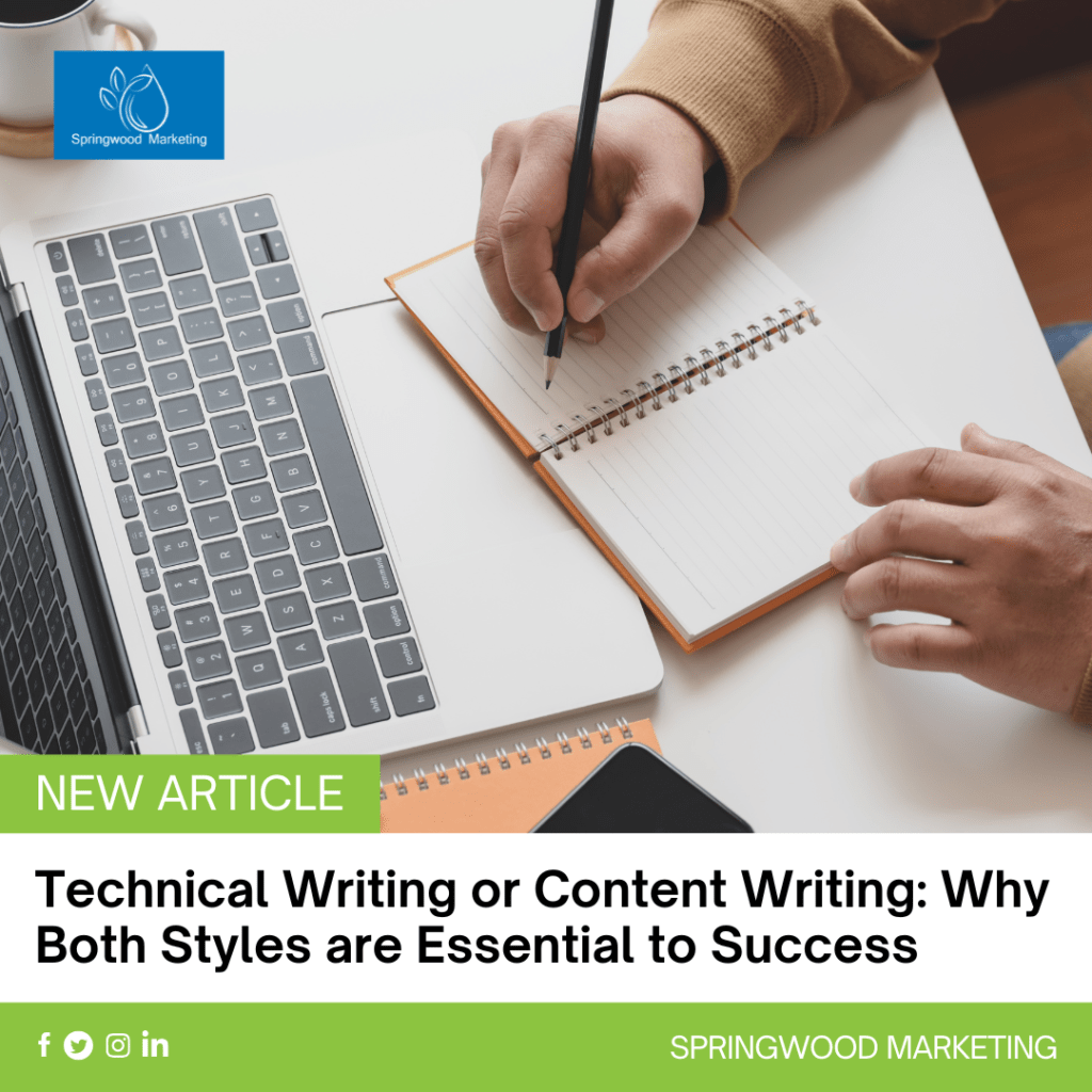 Technical Writing or Content Writing: Why Both Styles are Essential to Success