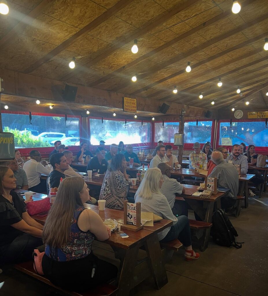 Westlake chamber of commerce event with Springwood in attendance to grow our austin area digital marketing presence